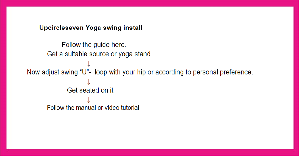 Upcircleseven-yoga-swing-installation