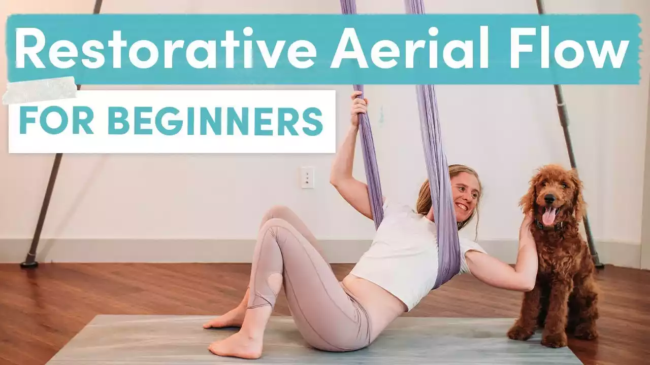 aerial restorative yoga