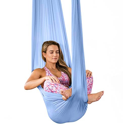 Aerial Yoga Swing Set With Canopy for Ultimate Comfort and Flexibility