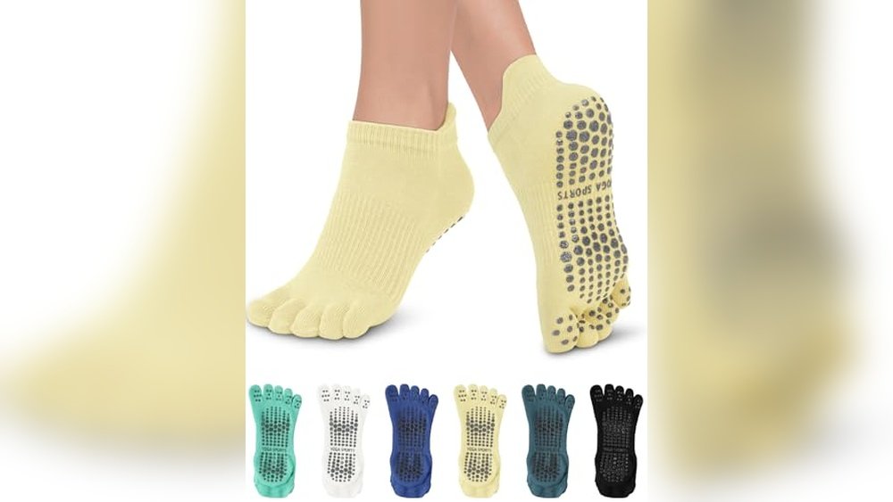 Five-Toe Grip Socks for Sweaty Feet on Marble Floor: Ultimate Non-Slip Solution