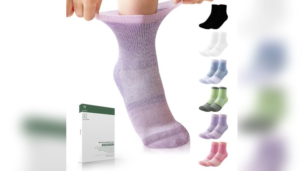 Lightweight Women’s Diabetic Socks for Walking: Comfort and Support Essentials